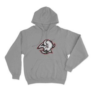 Buffalo Sabres Goat Head Unisex Hoodie Grey