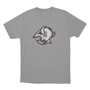 Buffalo Sabres Goat Head Unisex T Shirt Grey