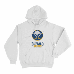 Buffalo Sabres Primary Logo Unisex Hoodie White