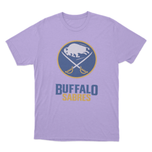 Buffalo Sabres Primary Logo Unisex T Shirt Purple