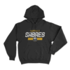 Buffalo Sabres Wordmark Logo Unisex Hoodie Black