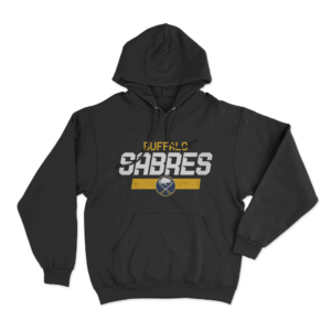 Buffalo Sabres Wordmark Logo Unisex Hoodie Black