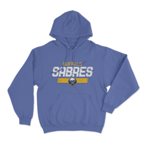 Buffalo Sabres Wordmark Logo Unisex Hoodie Blue