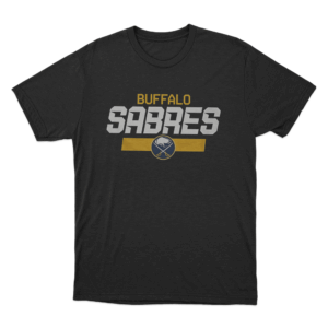 Buffalo Sabres Wordmark Logo Unisex T Shirt Black