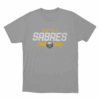 Buffalo Sabres Wordmark Logo Unisex T Shirt Grey