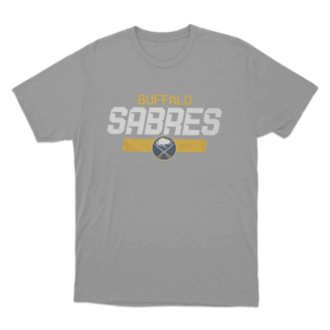 Buffalo Sabres Wordmark Logo Unisex T Shirt Grey