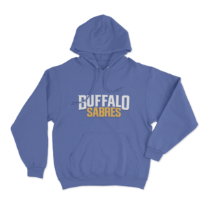 Buffalo Sabres Wordmark Unisex Hoodie Blue