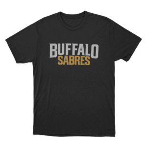 Buffalo Sabres Wordmark Unisex T Shirt Black