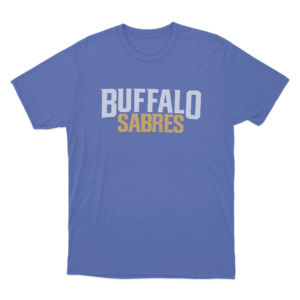 Buffalo Sabres Wordmark Unisex T Shirt Blue