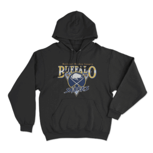 Retro NHL Buffalo Sabres Unisex Hoodie Black