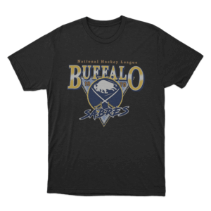Retro NHL Buffalo Sabres Unisex T Shirt Black