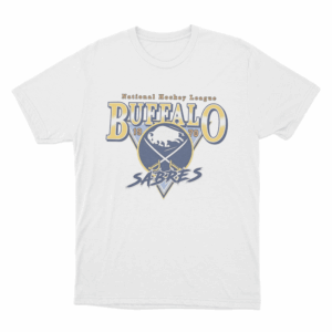 Retro NHL Buffalo Sabres Unisex T Shirt White